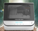 Fully automatic household dishwasher desktop small heat disinfection spray type dish wash machine